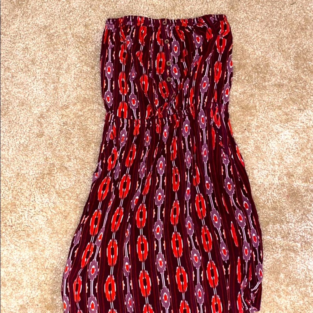 Garage Strapless Dress